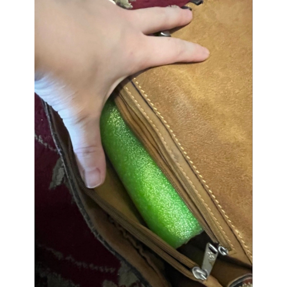 Patricia Nash Tooled Leather Crossbody Bag Turquoise Floral Western Boho - Picture 11 of 12